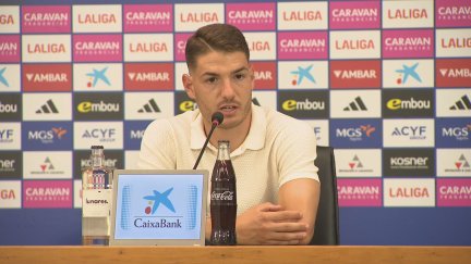 Manu Vallejo durante su presentación