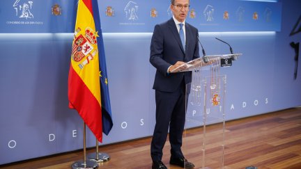 El presidente del PP y candidato a la Presidencia de España, Alberto Núñez Feijóo, en una imagen de archivo. / Europa Press