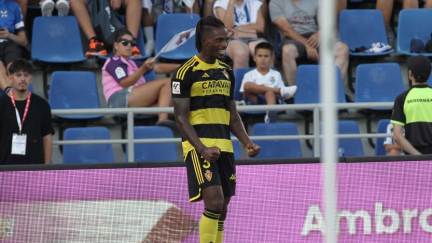 Jair celebra el 0-1. Foto: LaLiga