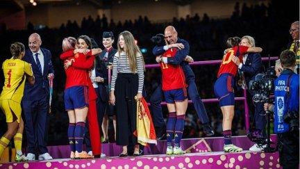 Imagen enviada por la RFEF en defensa de Rubiales. / RFEF