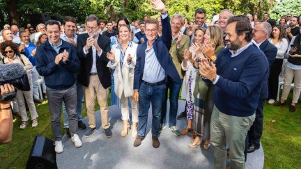 Alberto Núñez Feijóo en el acto de comienzo del curso político del PP. / Europa Press