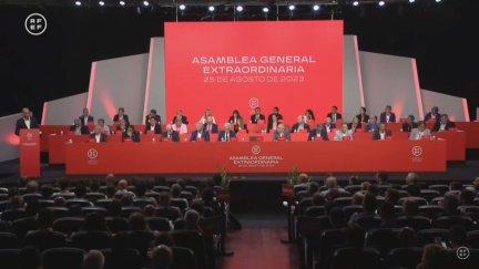 Asamblea Extraordinaria de la Federación el pasado viernes. / RFEF