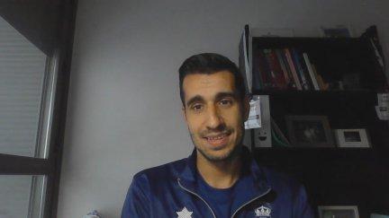 Raúl Parada hablando para Dale Cancha