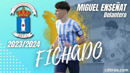 Miguel Enseñat, nuevo fichaje del Brea. Foto: CD Brea