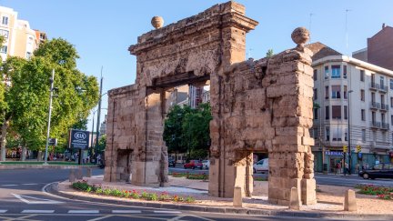 El final de etapa será en la Puerta del Carmen, en Zaragoza. / Ayuntamiento de Zaragoza
