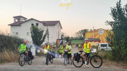 La ruta comenzó el 23 de agosto en la localidad monegrina de Grañén y finalizó en Sieso de Jaca al 3 de septiembre.