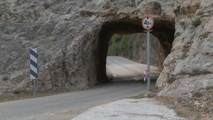 El túnel de Beceite ya está totalmente despejado.