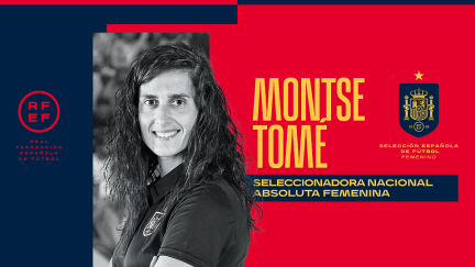 Montse Tomé, nueva seleccionadora de España. Foto: RFEF