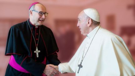 El papa Francisco nombra al obispo de Teruel y Albarracín miembro del órgano vaticano para la elección de los prelados. / EP/ Iglesia de Aragón