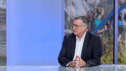 Manuel Blasco, consejero de Medio Ambiente y Turismo durante su entrevista en el programa Buenos Días.