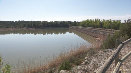 Pantano de Valbona, en Teruel.