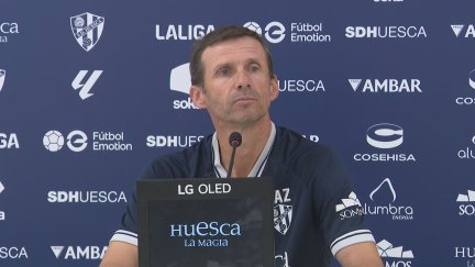 Cuco Ziganda en rueda de prensa.