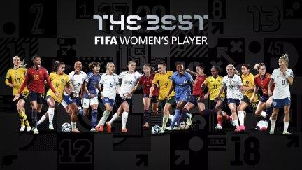 Jugadoras nominadas al The Best.