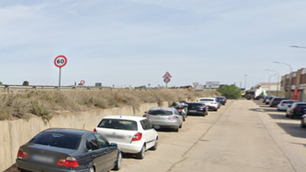 Polígono Agrinasa, en Cadrete, donde se ha producido el accidente. / Google Maps