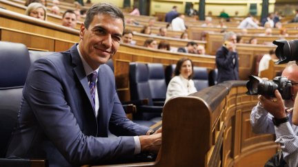 El presidente del Gobierno en funciones, Pedro Sánchez, durante una sesión plenaria. / Eduardo Parra - Europa Press