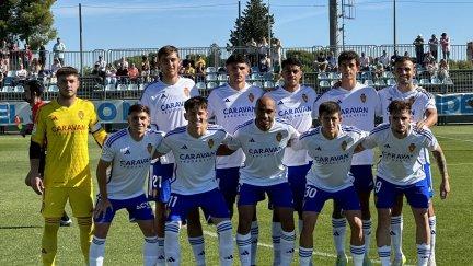 Formación inicial del Deportivo Aragón. Foto: Real Zaragoza