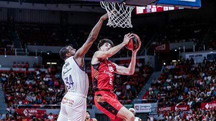 Lance del partido. Foto: Liga ACB