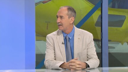Miguel Ángel Clavero en Buenos Días Aragón. / Aragón TV