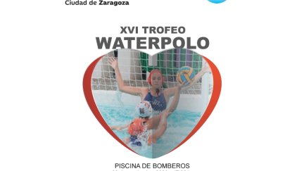 Cartel XVI trofeo Ciudad de Zaragoza.