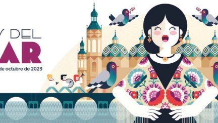 Cartel Fiestas del Pilar 2023