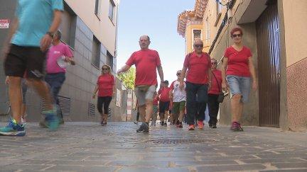 Unos 300 mayores de 65 años participan en el Programa de Envejecimiento activo del Ayuntamiento de Utebo, en Zaragoza.