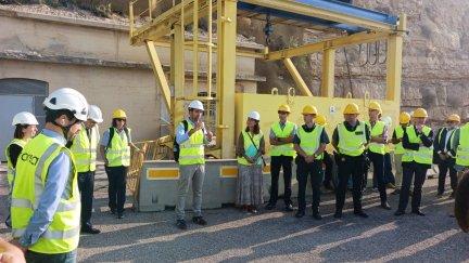 Acto de presentación del Plan de Emergencias para la presa de Mequinenza