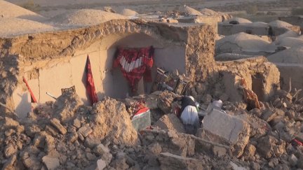 La mayoría de las víctimas de los terremotos se encuentran en 13 aldeas de Zindah Jan, en el estado de Herat.