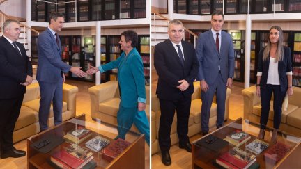 Pedro Sánchez se ha reunido con EH Bildu y con Junts en el Congreso.