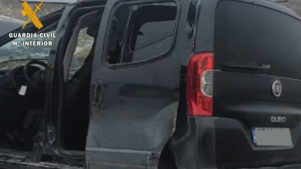 El suceso ha ocurrido en la carretera CV-303, en el término municipal de La Puebla de Albortón. / Guardia Civil