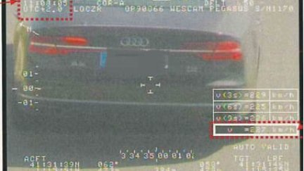 El conductor circulaba con un exceso superior a 80 km/h en la A-2. / Guardia Civil