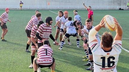 Imagen del encuentro disputado este sábado: Foto: Fénix Rugby.