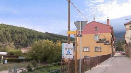 Hotel de San Martín de la Virgen del Moncayo que acogerá a parte de los migrantes