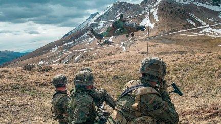 Regimiento de cazadores Galicia 64 del Ejército español.