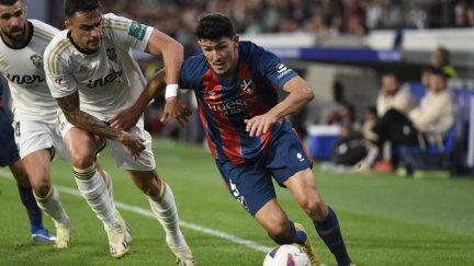 Loureiro durante el último encuentro ante el Albacete.