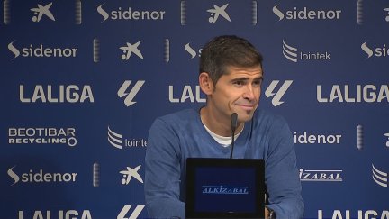 Antonio Hidalgo en rueda de prensa.