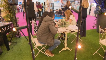 El salon Nupzial 2023 se celebra en la Feria de Zaragoza.