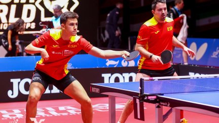 Jorge Cardona y Ander Cepas, campeones del ITTF Franch Para Open 2023. Foto: Federación Aragonesa de Tenis de Mesa