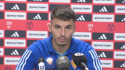 Lluis López, tras la eliminación del Real Zaragoza.