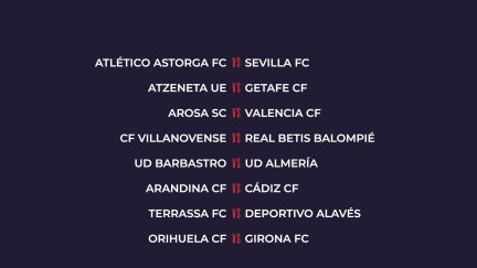 El Barbastro ha quedado emparejado con el Almería.