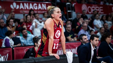 Fiebich durante un encuentro de liga.
