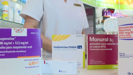 Diferentes antibióticos.