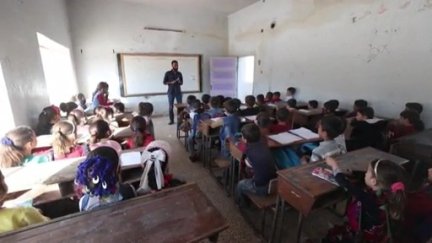 Los niños en zonas de conflicto sufren las consecuencias de la guerra.