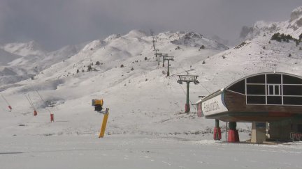 Imagen de la estación de esquí de Formigal, este miércoles.