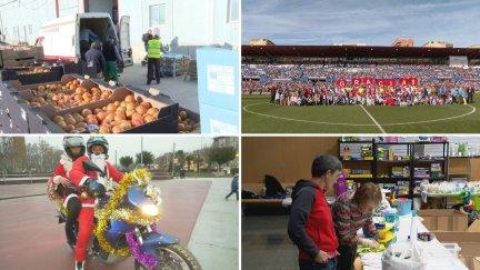 Varias iniciativas solidarias que se llevan a cabo en Aragón.
