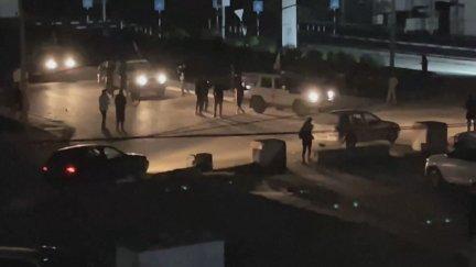 Entrega de rehenes e la Franja de Gaza.