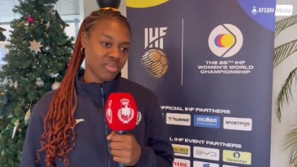 Danila So Delgado debuta este miércoles en un Mundial de balonmano.