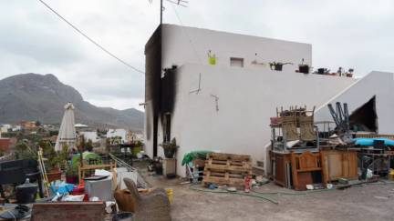 Vivienda del municipio de Arona (Tenerife) donde ocurrieron los hechos. Efe / Ramón de la Rocha
