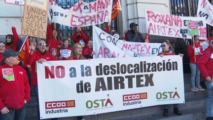 Movilización este sábado en plaza España de los trabajadores de Airtex.
