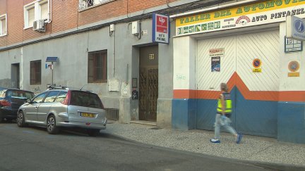 Portal donde se cometió el asesinato