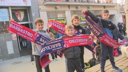 El Barbastro se enfrentará al FC Barcelona este domingo en los dieciseisavos de la Copa del Rey.